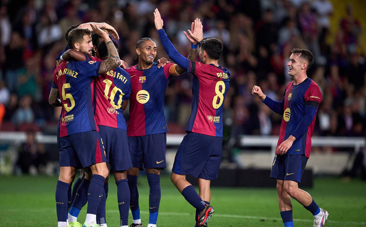 3/27周四赛事前瞻：西甲：巴塞罗那VS奥萨苏纳 ，巴萨追击连胜。