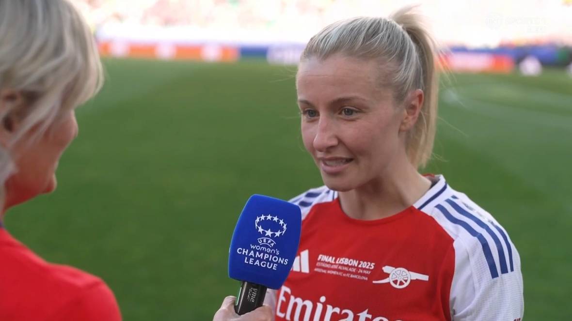 阿森纳女足队长：上半场浪费机会，但只要下半场再来1次就够了